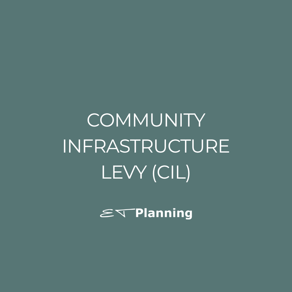 In Layman's Terms | Community Infrastructure Levy (CIL)